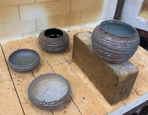 Small decorative bowls. All are available for sale. $45 each.