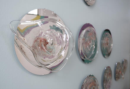 Untitled (Blown Copper Slag), Detail 1