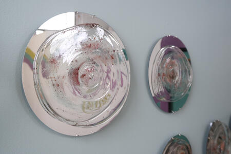 Untitled (Blown Copper Slag), Detail 3